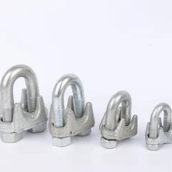 GI JIS wire rope clamps